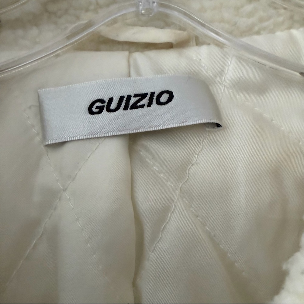 GUIZIO oversized Sherpa button up jacket - Picture 3 of 5